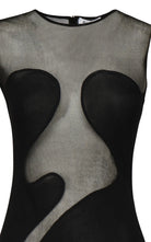 Alaïa Silk-Trimmed Stretch-Knit Maxi Dress - Runway Catalog