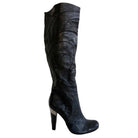 Aldo Knee High All Leather Boots - Runway Catalog