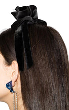 Alessandra Rich Stirnband mit Rosenapplikation – Laufsteg-Katalog