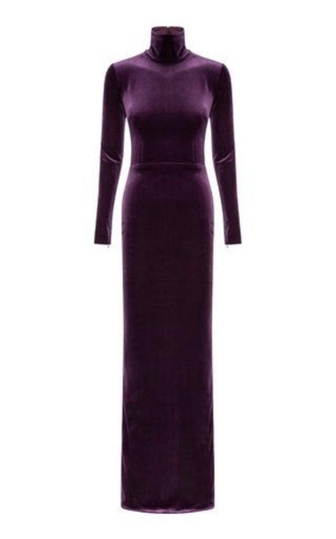 Alex Perry Tierney Velvet Column Gown – Runway Catalog