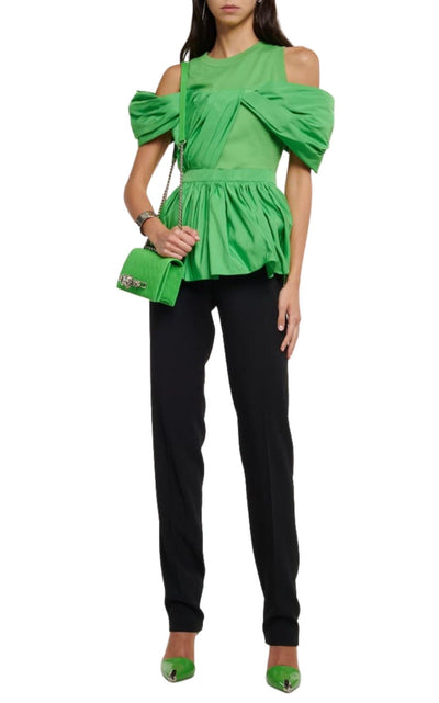 Alexander McQueen Jewelled Small Crossbody Satchel Bag - Runway Catalog