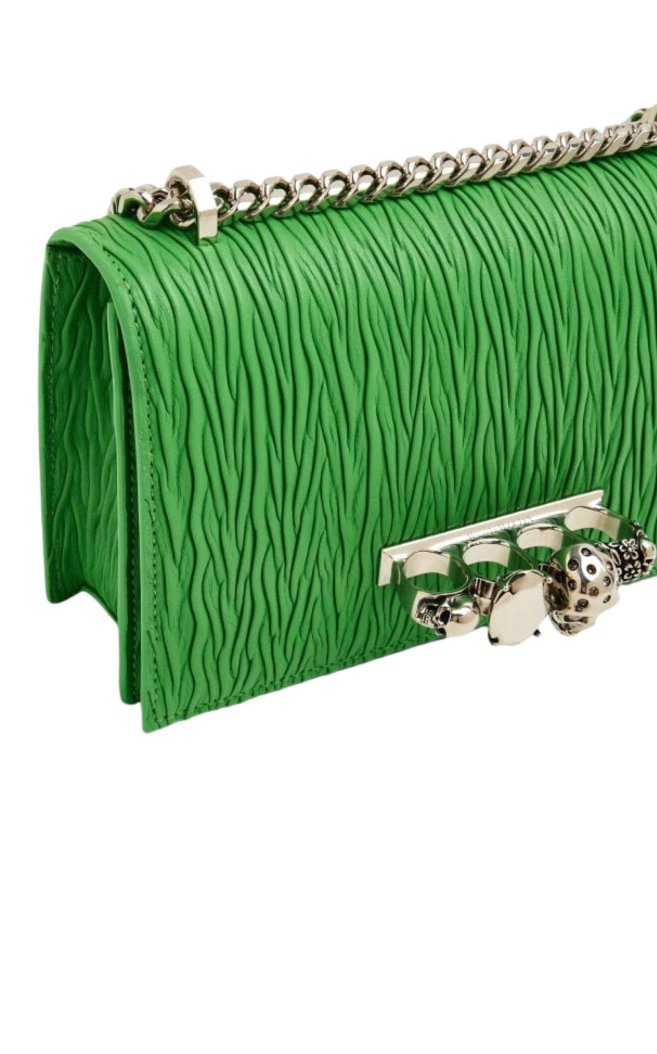 Alexander McQueen Jewelled Small Crossbody Satchel Bag