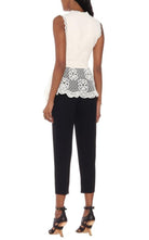 Alexander McQueen Lace - details Peplum Top - Runway Catalog
