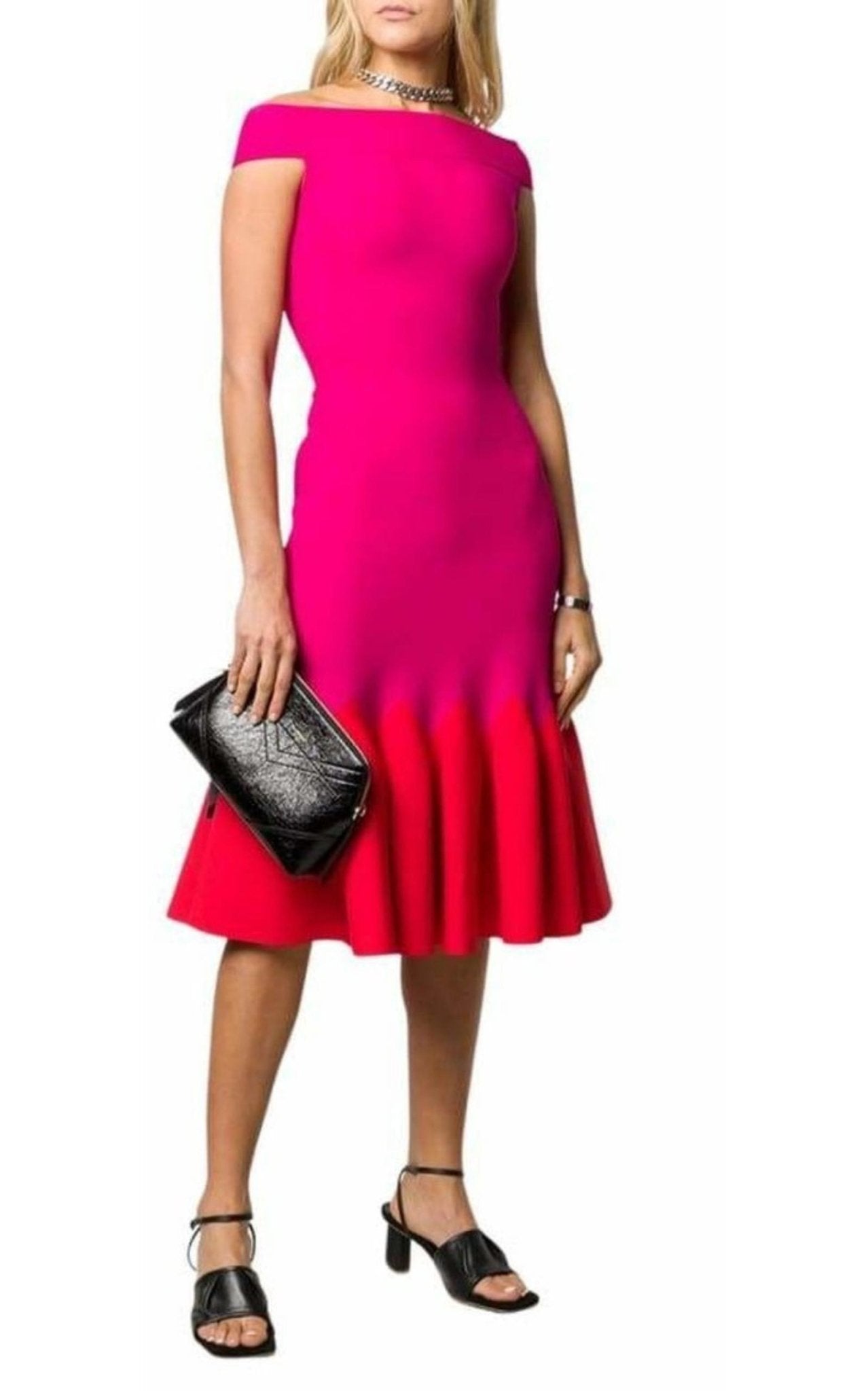 Alexander McQueen Mid - length Evening Dress - Runway Catalog