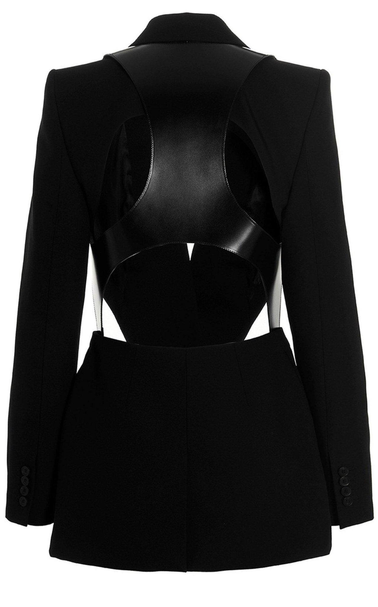 Single-Breasted Slashed Blazer - Runway Catalog Single-Breasted Slashed Blazer - Runway Catalog