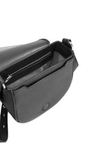 Alexander Wang Schwarze Leder-Umhängetasche Lia Sling – Runway-Katalog