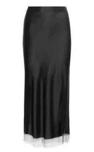 Alexander Wang Black Silk Metal Fringe Skirt - Runway Catalog