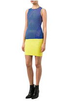 Alexander Wang Neon - Yellow Cycling Pencil Skirt - Runway Catalog