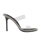 Alexander Wang Nova Crystal Mule Heels - Runway Catalog
