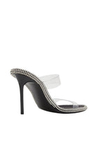 Alexander Wang Nova Crystal Mule Heels - Runway Catalog
