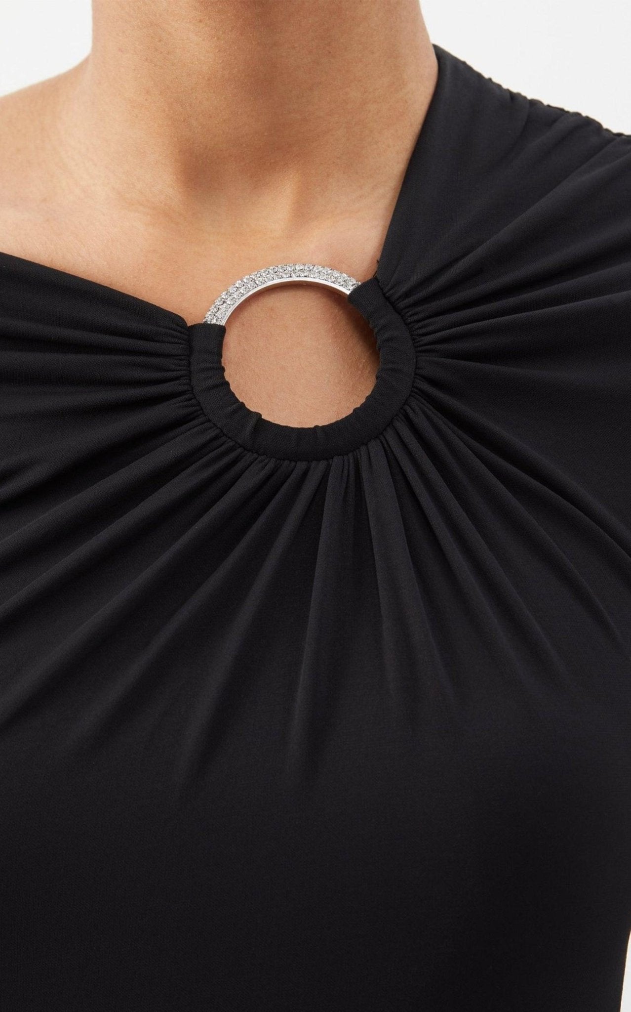 Alexandre Vauthier Embellished Jersey Off - The - Shoulder Dress - Runway Catalog