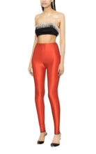 Alexandre Vauthier Jersey-Leggings mit hoher Taille – Laufsteg-Katalog