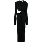 Alexandre Vauthier Hoop - detail Cut - out Asymmetric Dress - Runway Catalog