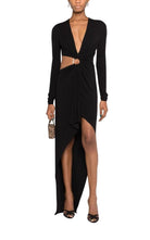 Alexandre Vauthier Hoop - detail Cut - out Asymmetric Dress - Runway Catalog