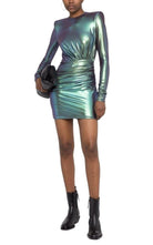 Alexandre Vauthier Iridescent Mini Ruched Dress - Runway Catalog