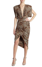 Alexandre Vauthier Leopard - print Ruched Dress - Runway Catalog
