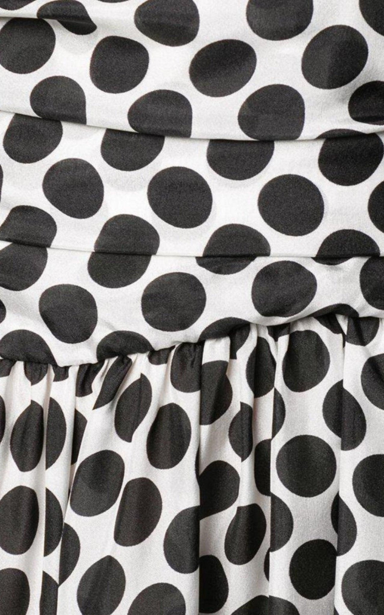 Alexandre Vauthier Polka - dot Print Midi Dress - Runway Catalog