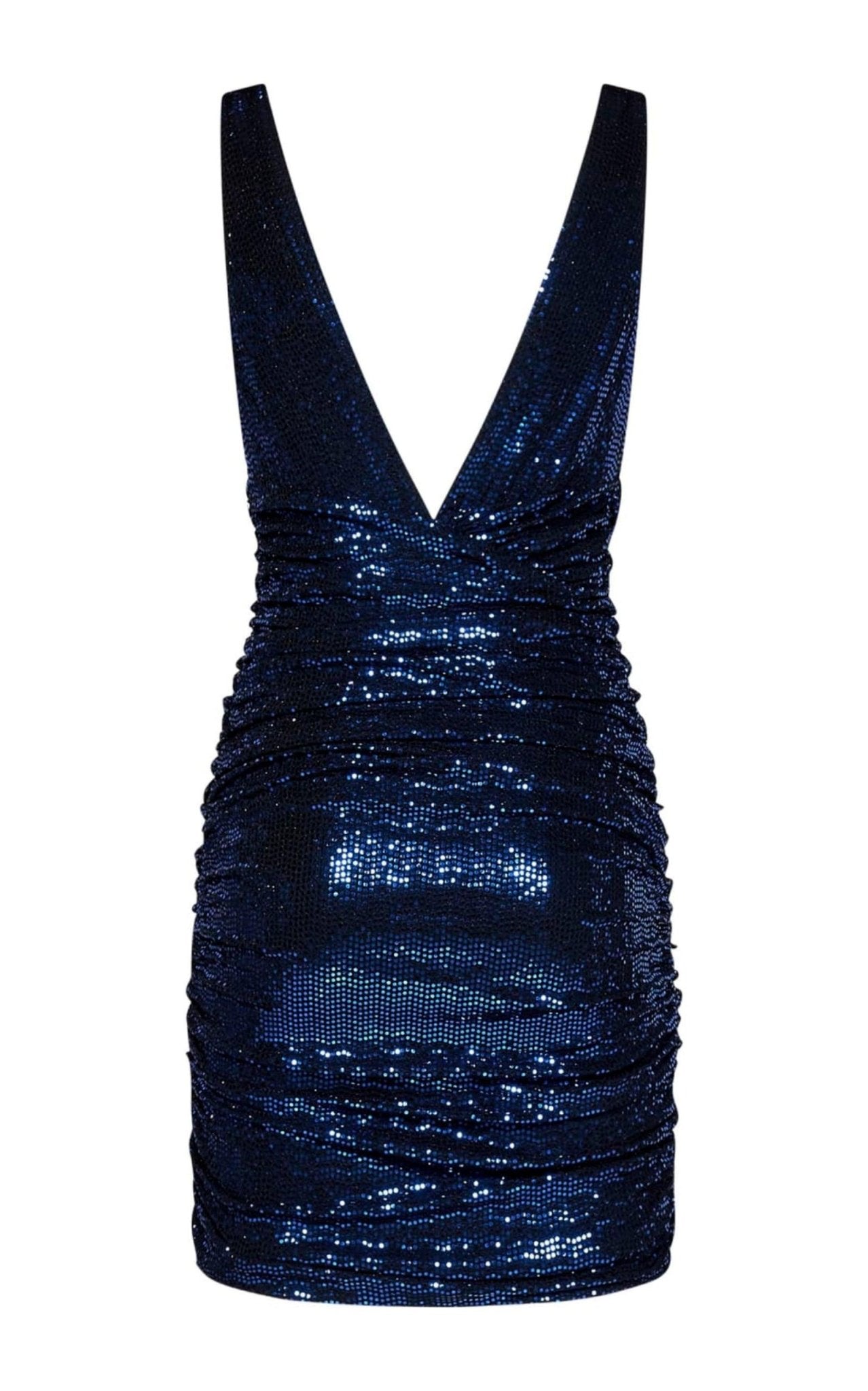 Alexandre Vauthier Sequinned V - neck Mini Dress - Runway Catalog