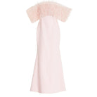 Aliétte Feather Trim Off - The - Shoulder Gown - Runway Catalog
