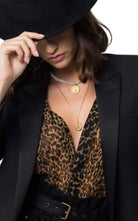 Alighieri 24K Gold - Plated Woven Tapestry Amulet Necklace - Runway Catalog