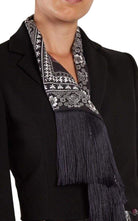 Altuzarra Asymmetrischer Blazer mit Drapierung und Quasten – Laufsteg-Katalog