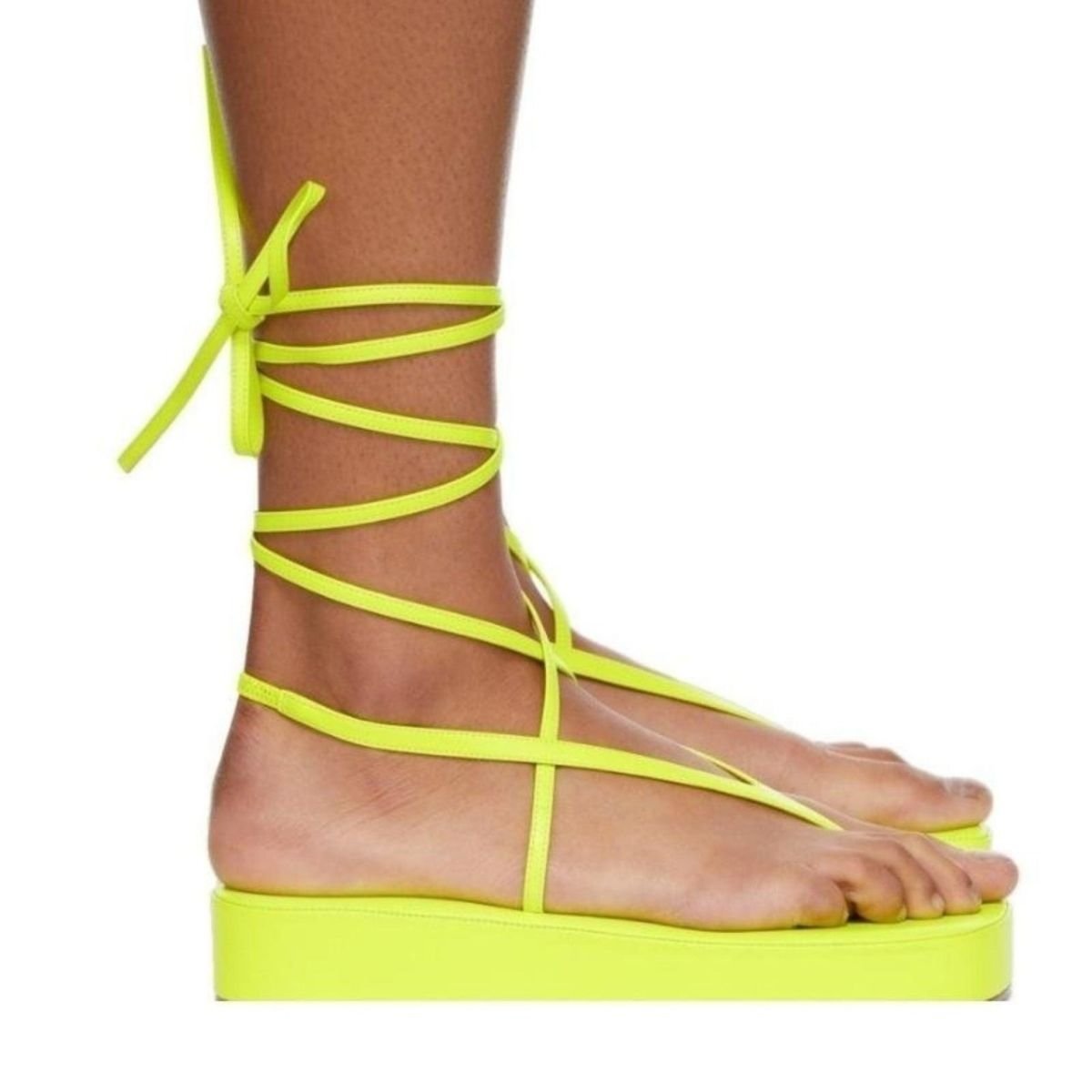 Amina Muaddi Jamie Platform Sandals - Runway Catalog