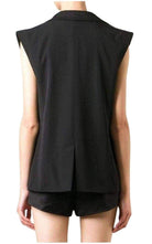 Anthony Vaccarello Pinned Anchor Emblem Vest - Runway Catalog