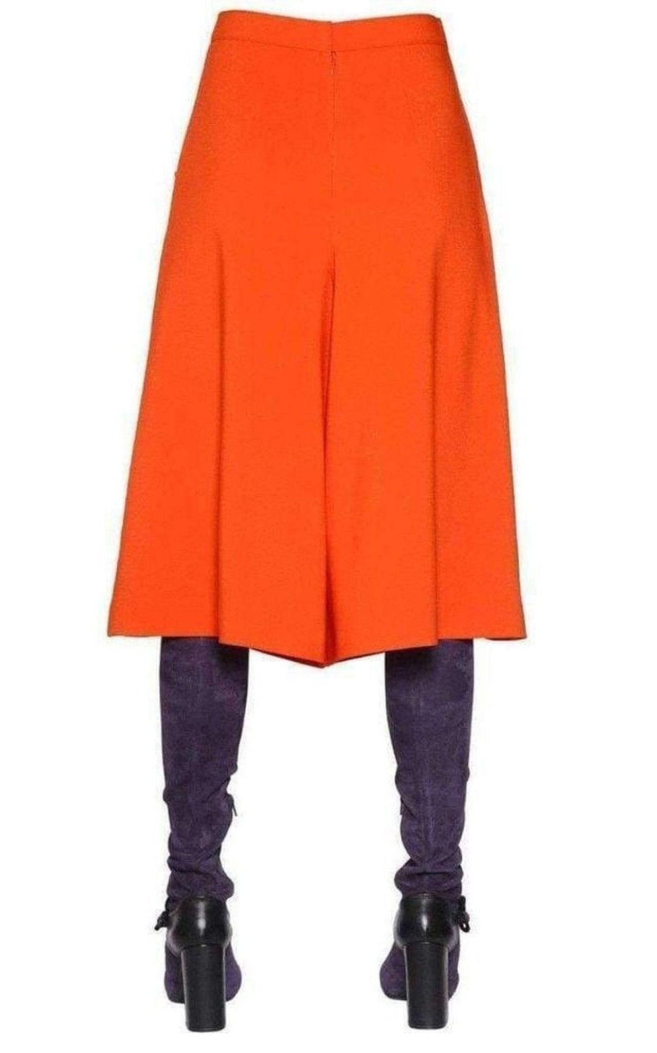 Antonio Marras Stretch Wool Crepe Skirt Shorts - Runway Catalog