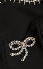 Area Crystal Spike Mini Dress - Runway Catalog