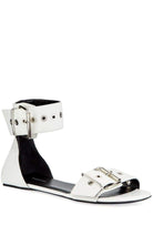 Balenciaga Belt Flat Ankle Strap Sandal - Runway Catalog