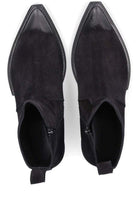 Balenciaga Schwarze Wildleder-Stiefeletten – Runway-Katalog