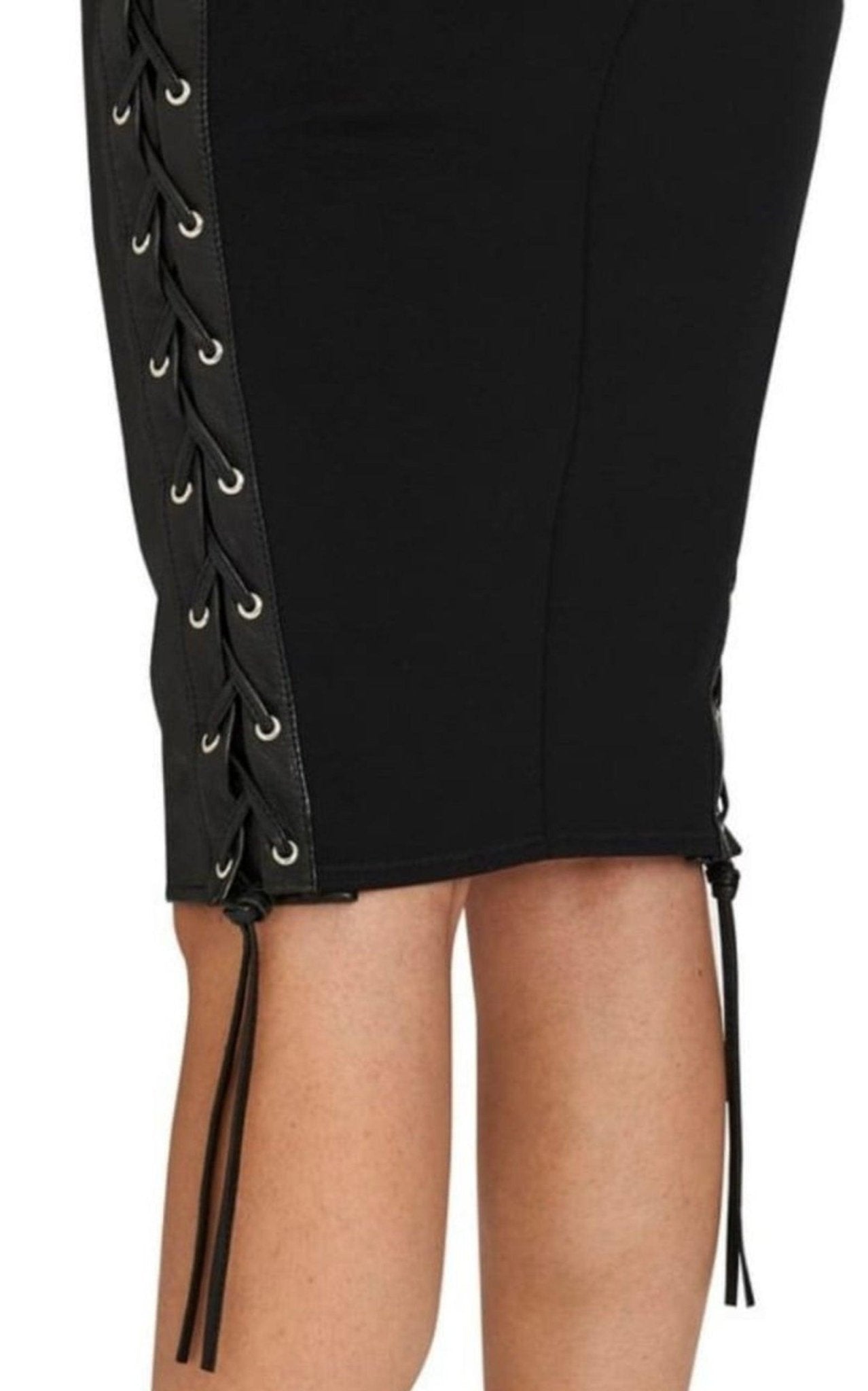 Balenciaga Leather Pencil Skirt - Runway Catalog