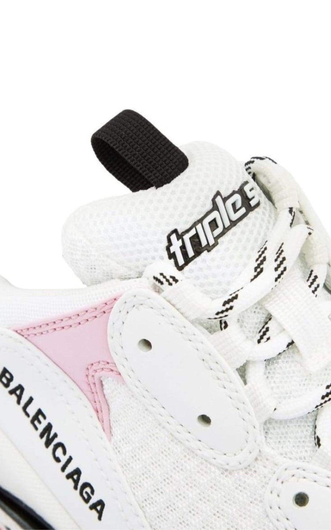 Balenciaga Triple S leather and Mesh Sneakers
