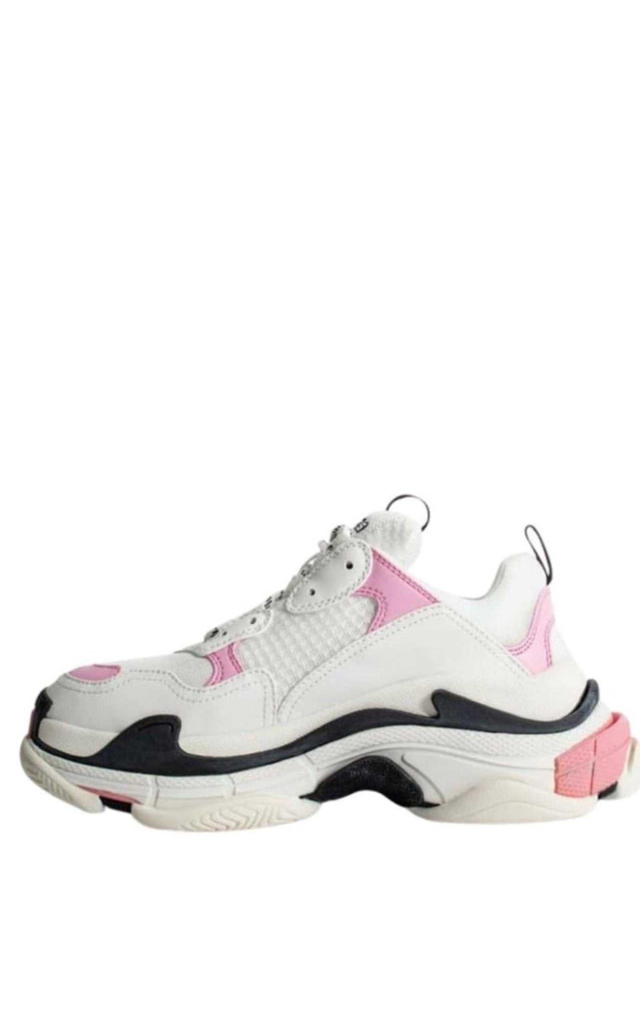 Balenciaga Triple S leather and Mesh Sneakers