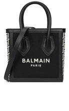 Balmain B - Army 24 Panelled Canvas Tote - Runway Catalog