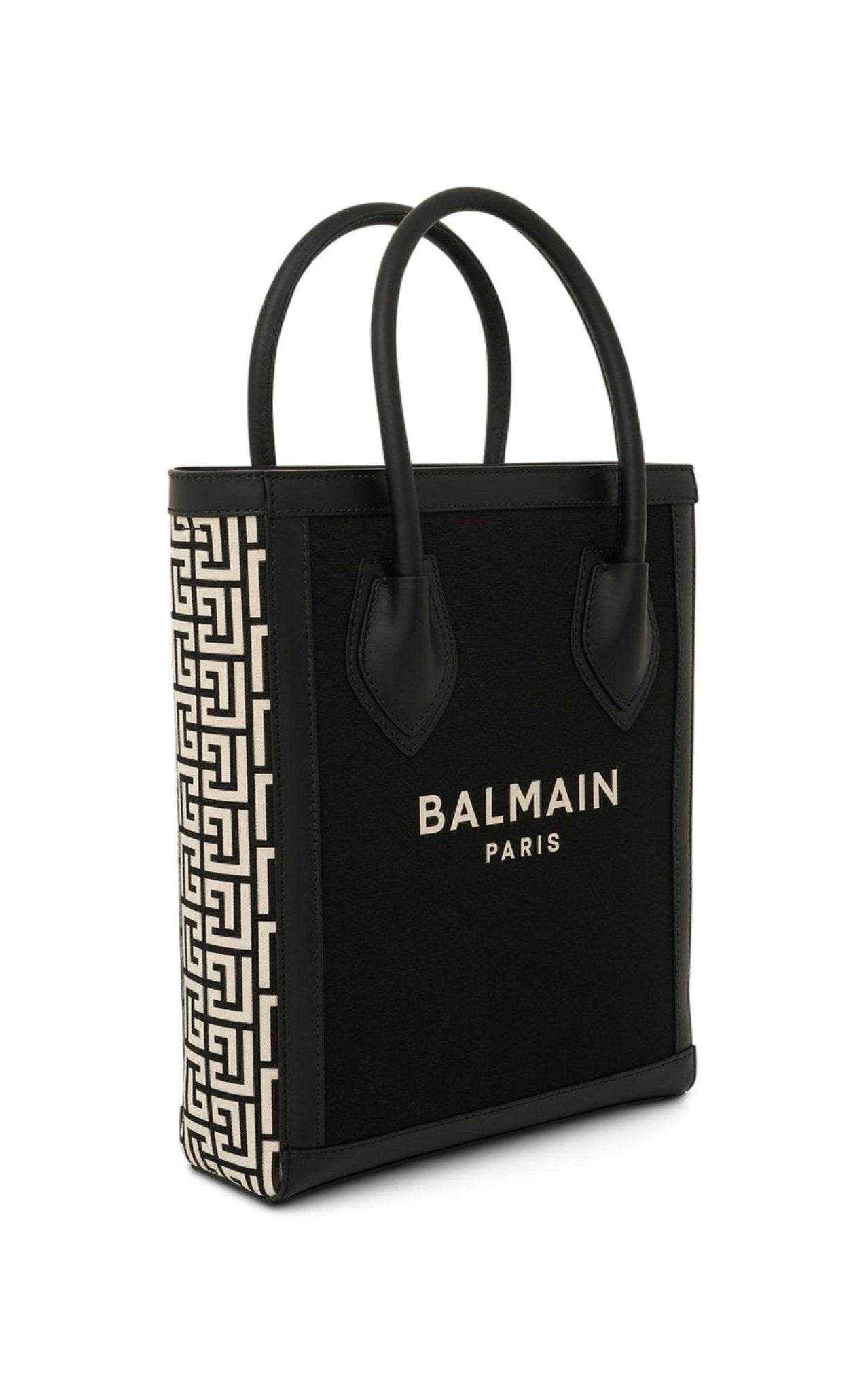 Balmain B-Army 24 Panelled Canvas Tote - Runway Catalog