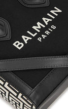 Balmain B - Army 24 Panelled Canvas Tote - Runway Catalog