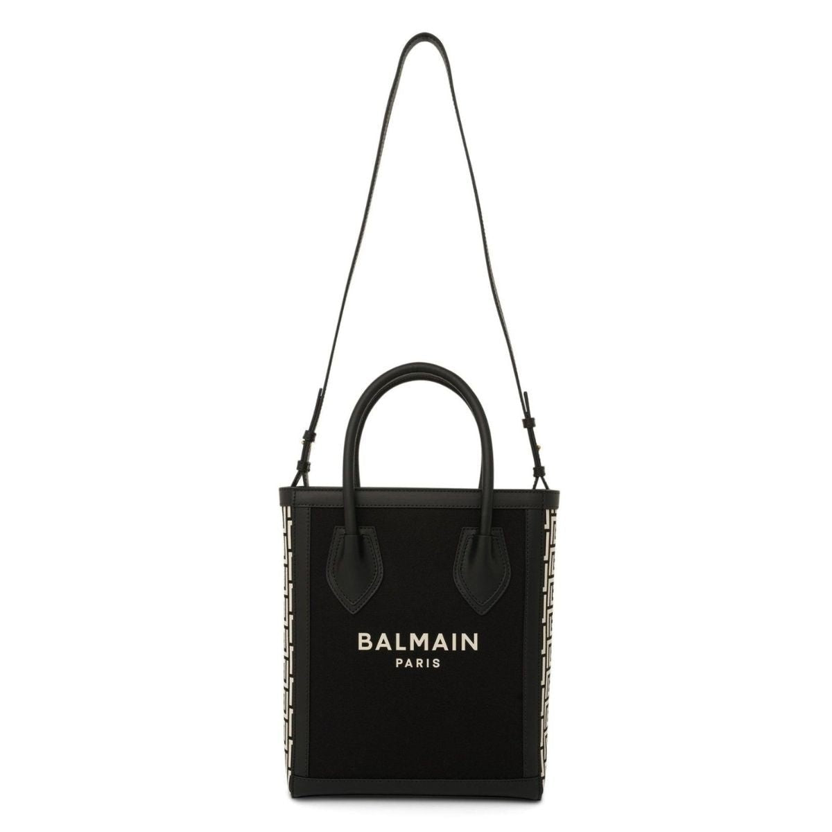 Balmain B - Army 24 Panelled Canvas Tote - Runway Catalog