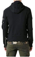 Balmain Black Biker Hoodie Jacket - Runway Catalog