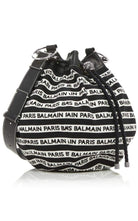 Balmain Canvas Bucket Large Bag - Runway Catalog