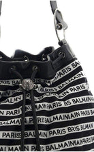 Balmain Canvas Bucket Large Bag - Runway Catalog
