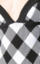 Balmain Karo-Halterneck-Body – Laufsteg-Katalog