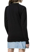 Balmain Crewneck Silver Logo Sweatshirt - Runway Catalog