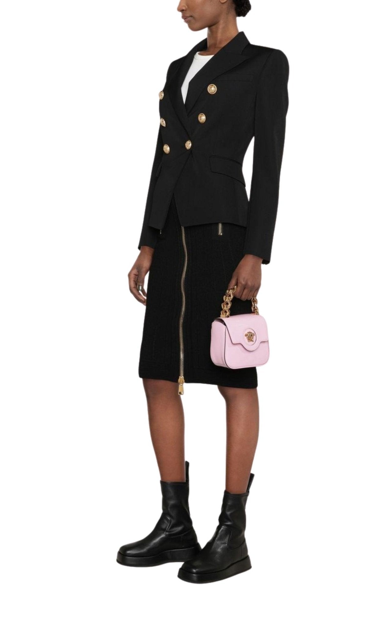 Balmain Double Breasted Wool Blazer - Runway Catalog