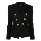 Balmain Double Breasted Wool Blazer - Runway Catalog