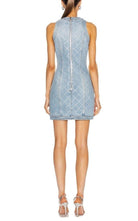 Balmain Embellished Denim Mini Dress - Runway Catalog