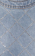 Balmain Embellished Denim Mini Dress - Runway Catalog