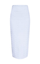 Balmain Embossed Monogram Midi Skirt - Runway Catalog