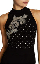 Balmain Embroidered Knit Midi Dress - Runway Catalog