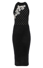 Balmain Embroidered Knit Midi Dress - Runway Catalog